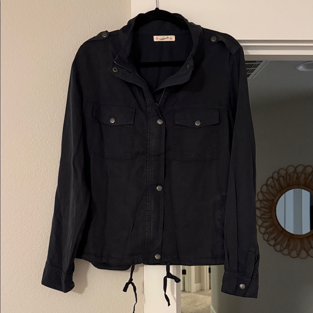 Women's charcoal jacket, size medium